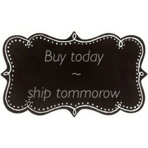 Buy today ships tomorrow!